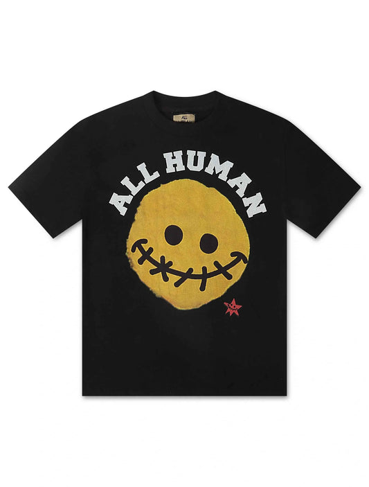 All Human Misfit Tee - Black