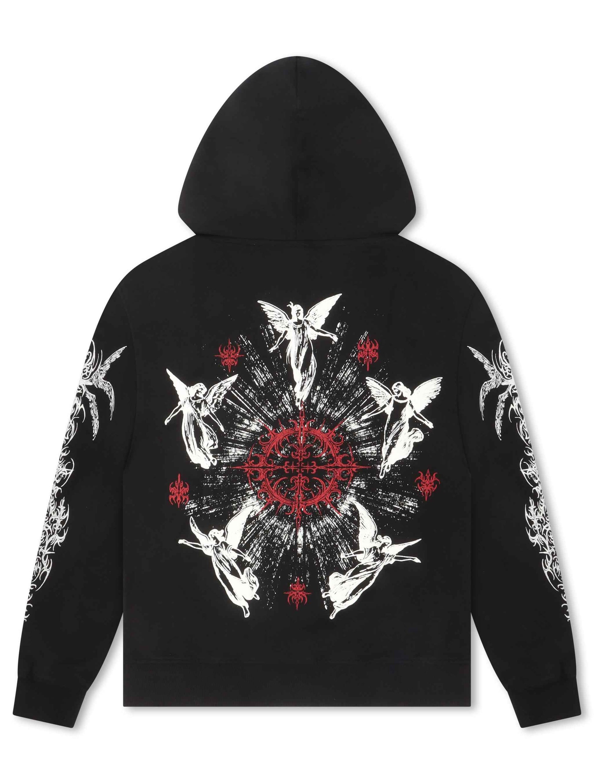 Revenge Paralysis Hoodie - Black/Red