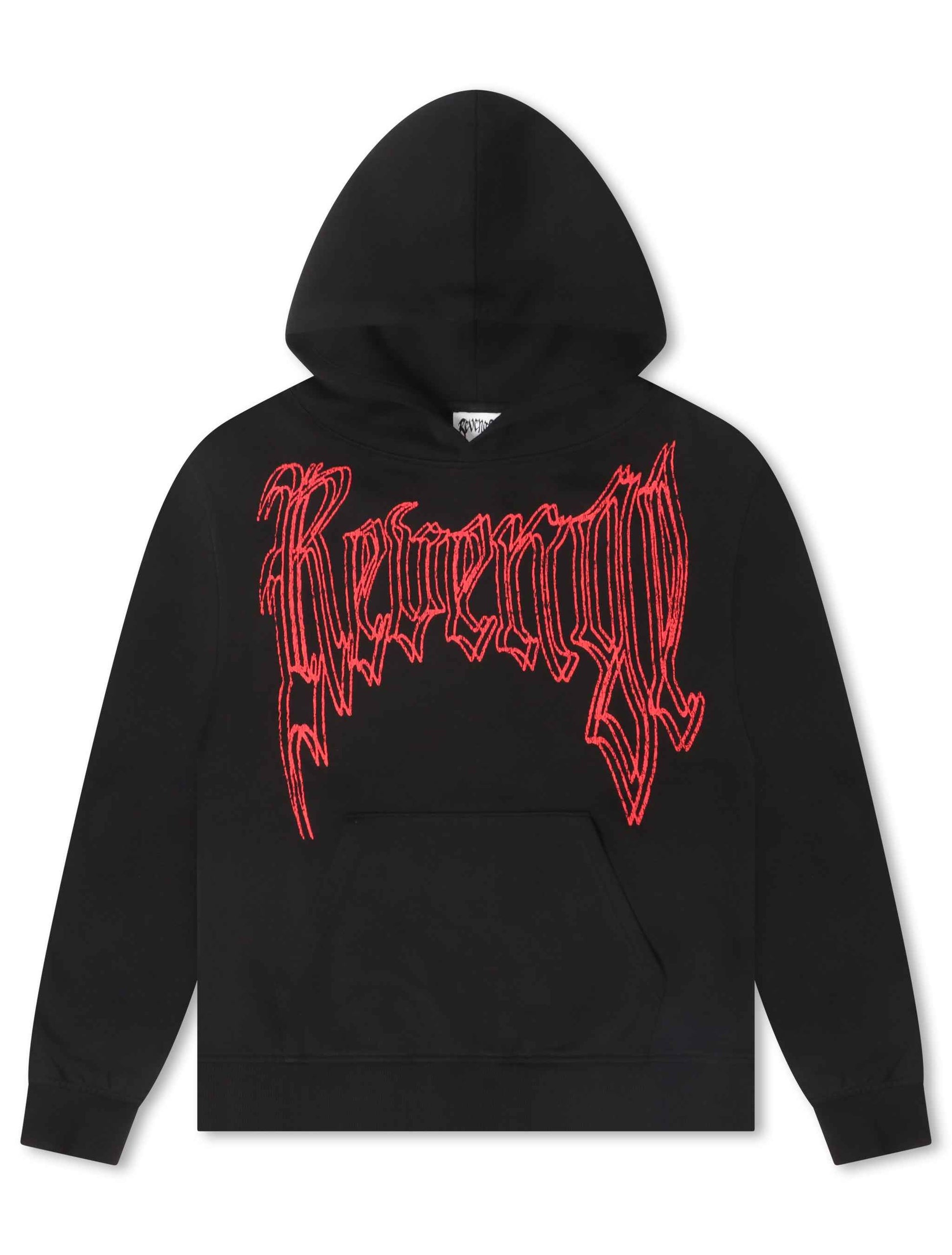 Revenge Paralysis Hoodie - Black/Red