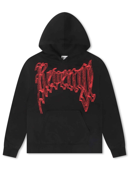 Revenge Paralysis Hoodie - Black/Red