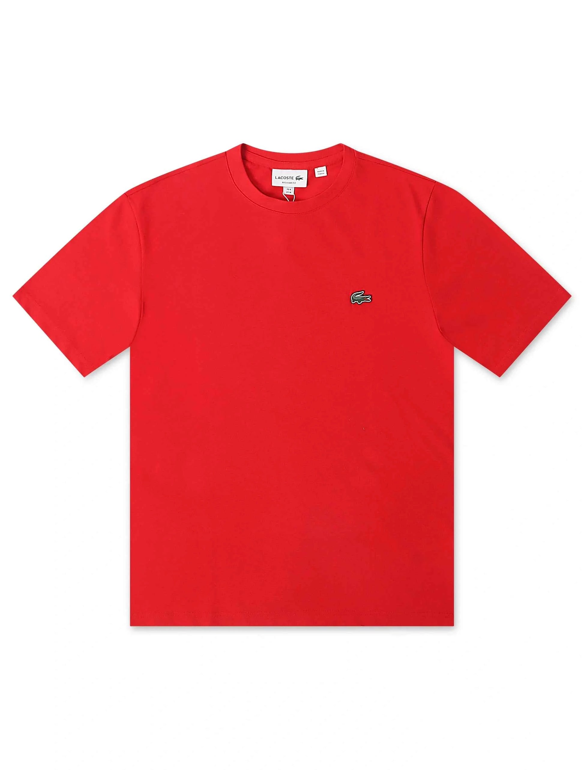 Lacoste Basic Logo Tee - Red