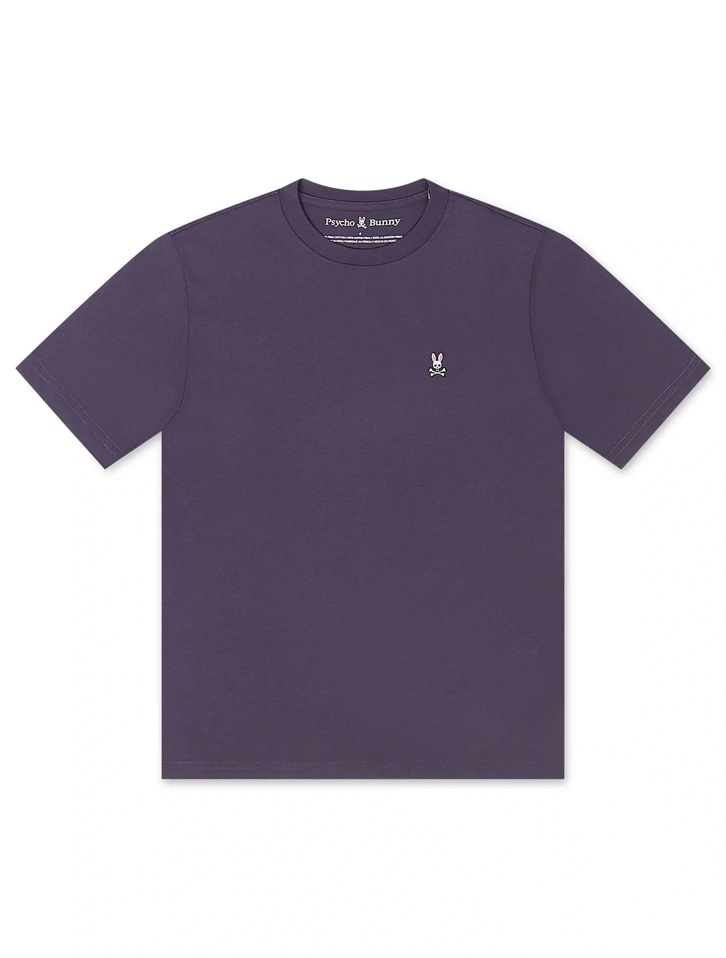 Psycho Bunny Classic Crewneck Tee - Purple Velvet