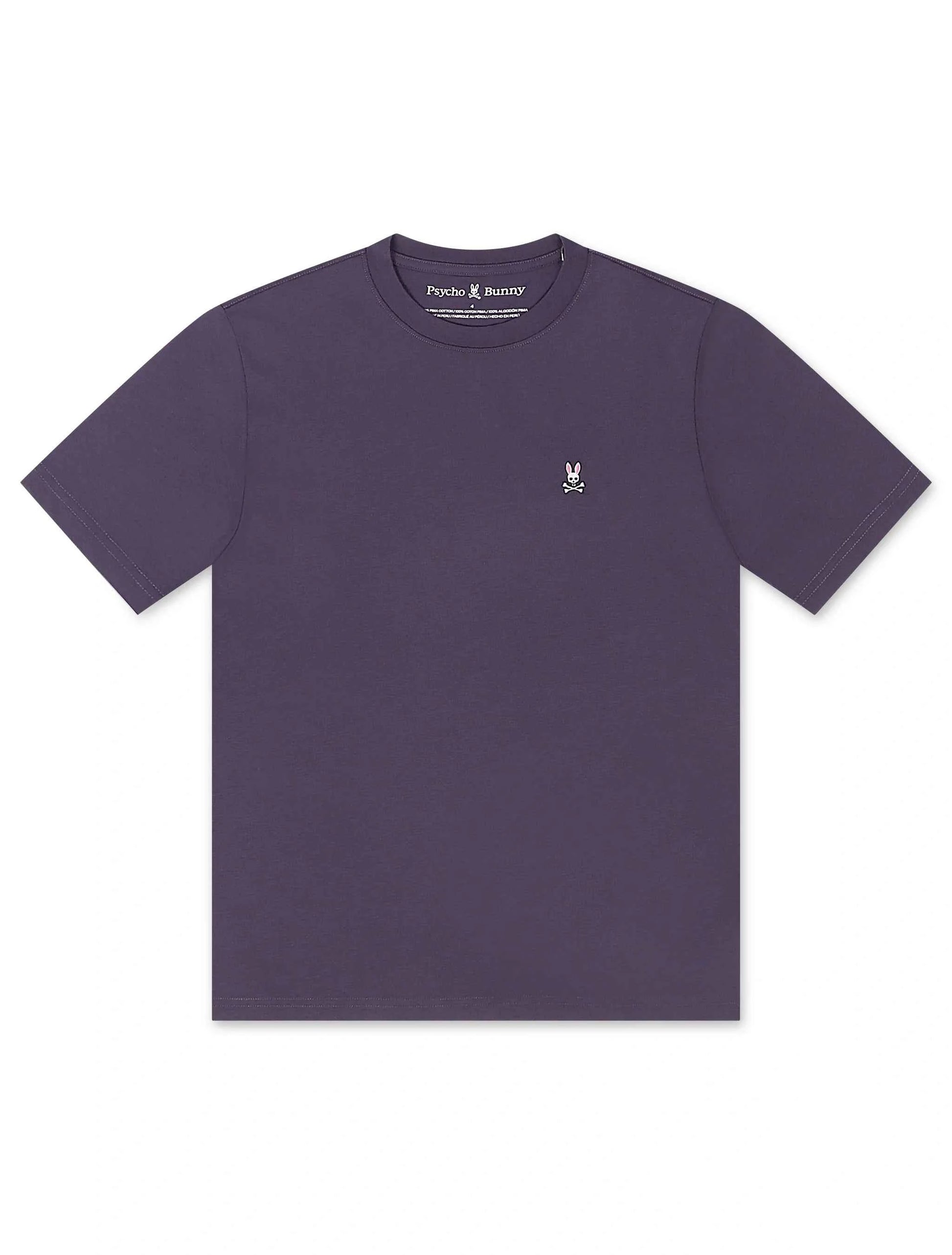 Psycho Bunny Classic Crewneck Tee - Purple Velvet
