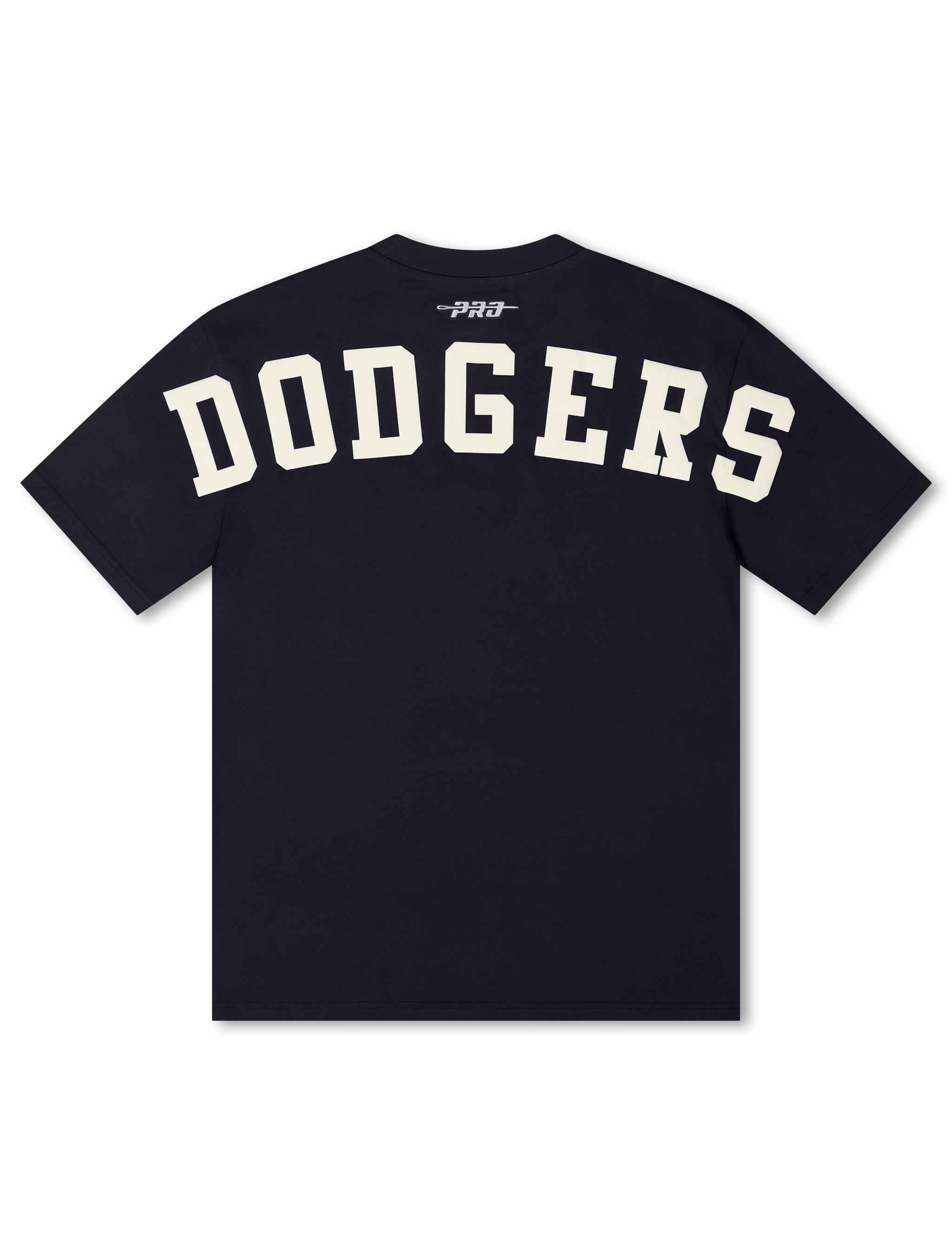 Pro Standard La Dodgers Wingspan Drop Shoulder Tee - Midnight Navy