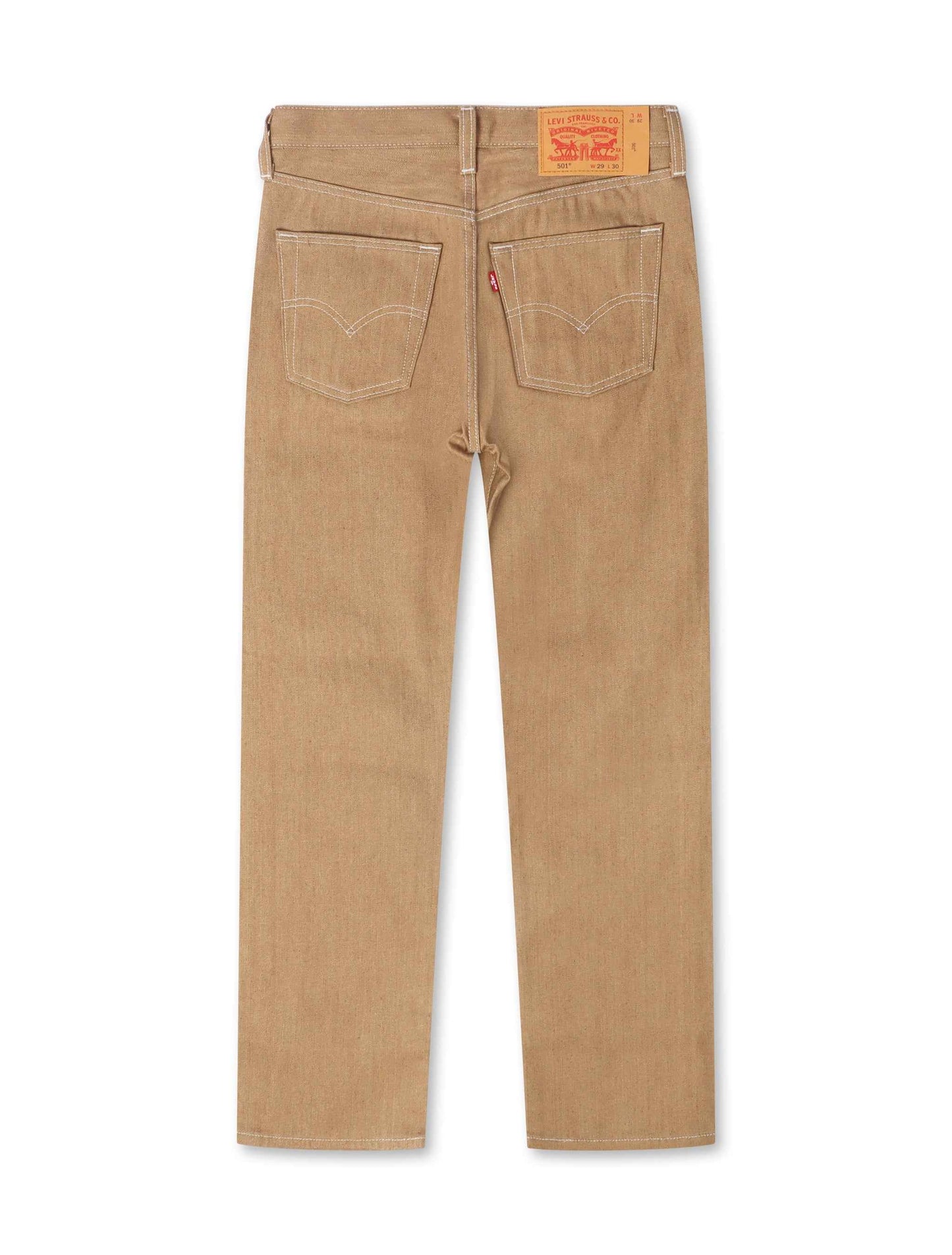 Levis 501™ Original Shrink To Fit Jeans - Beige Rigid