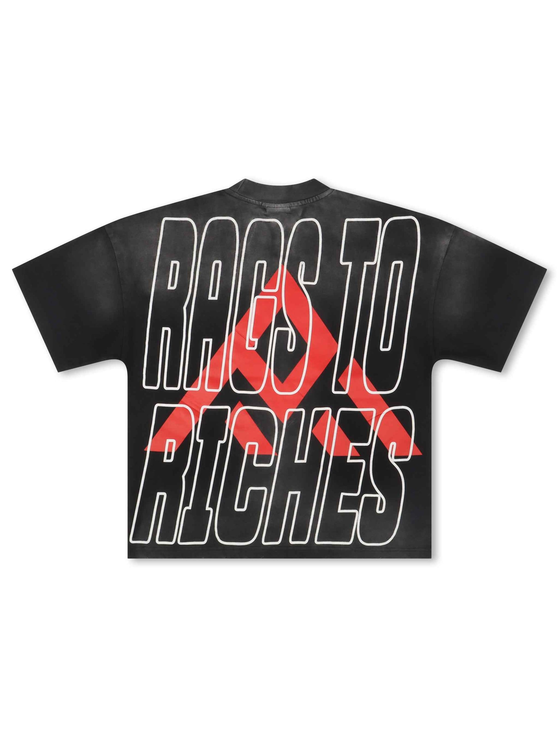Paper Money Crown Jewels Tee - Washed Black