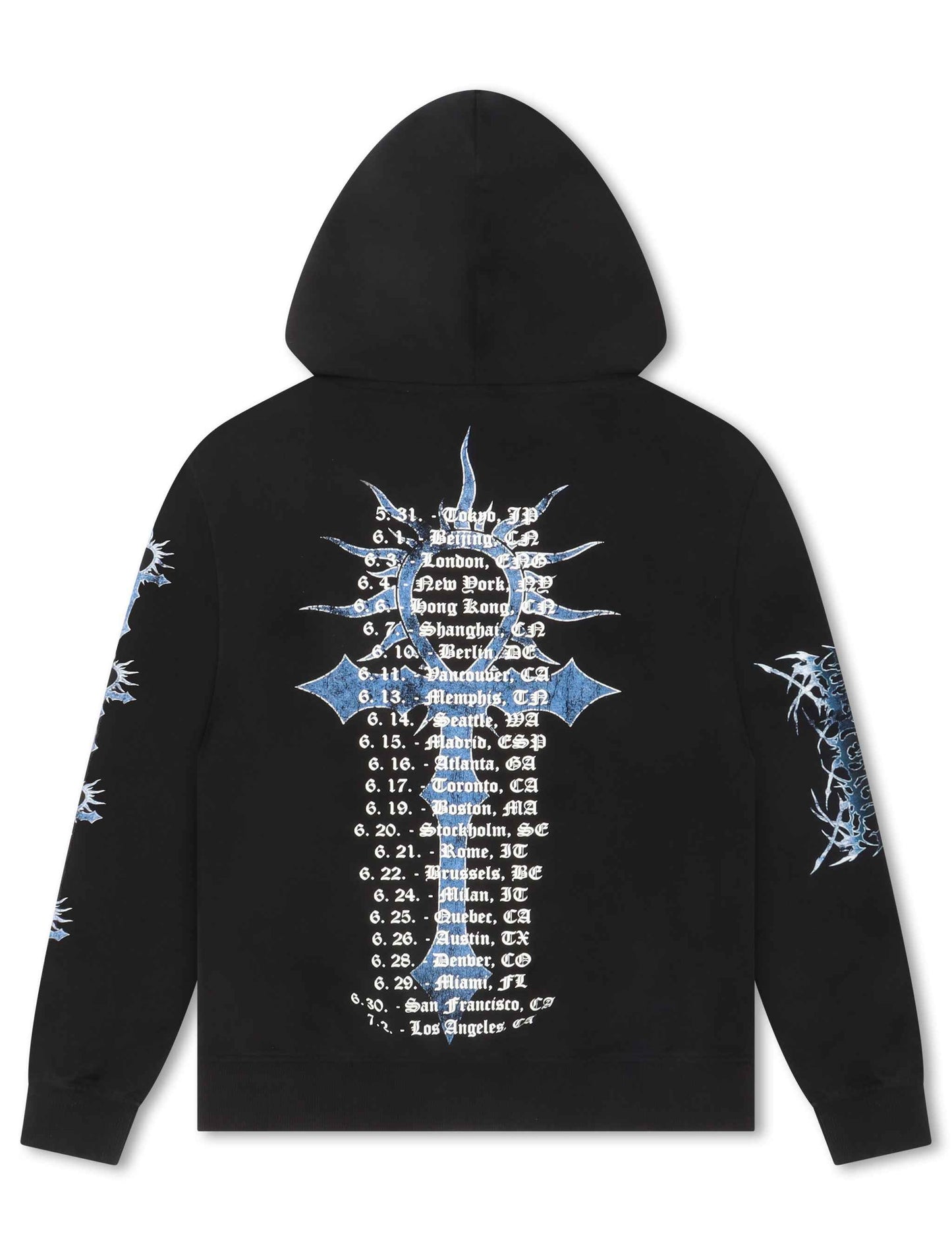 Revenge Chrome Reaper Hoodie - Black