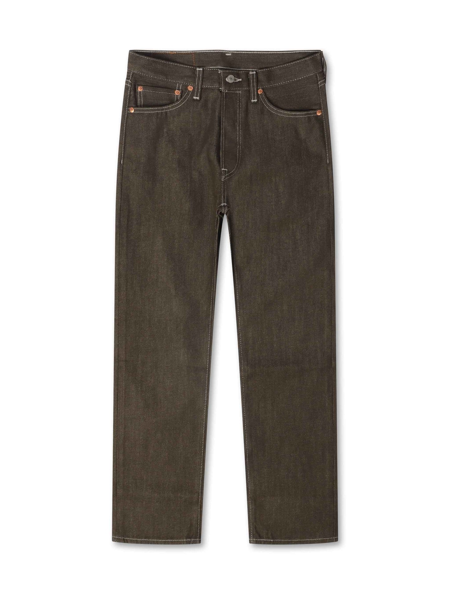 Levis 501™ Original Shrink To Fit Jeans - Dark Brown Rigid