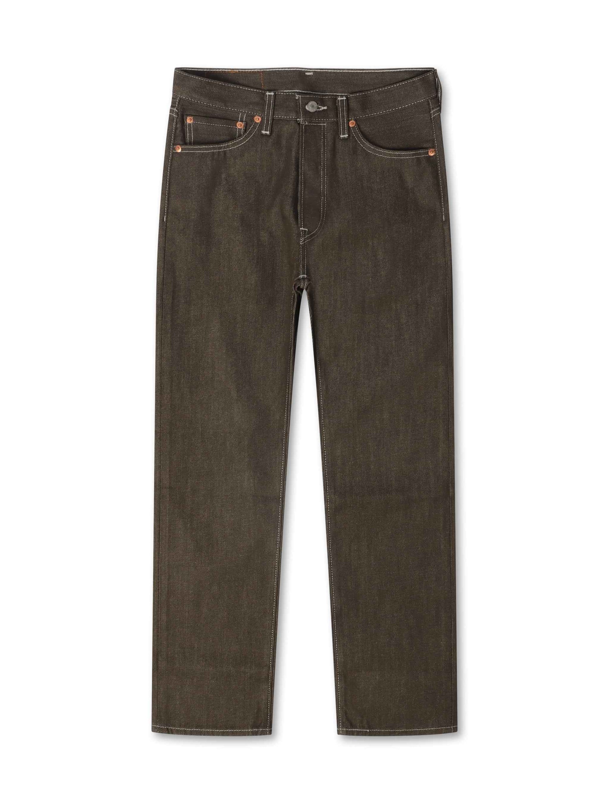 Levis 501™ Original Shrink To Fit Jeans - Dark Brown Rigid