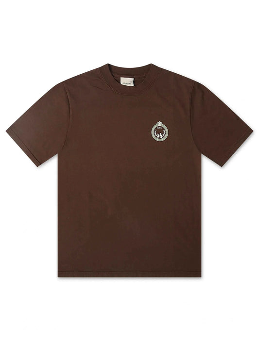 Malbon Bermuda Maxwell Tee - Brown
