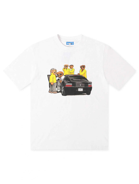 Market Studios High Security Bear Tee - White