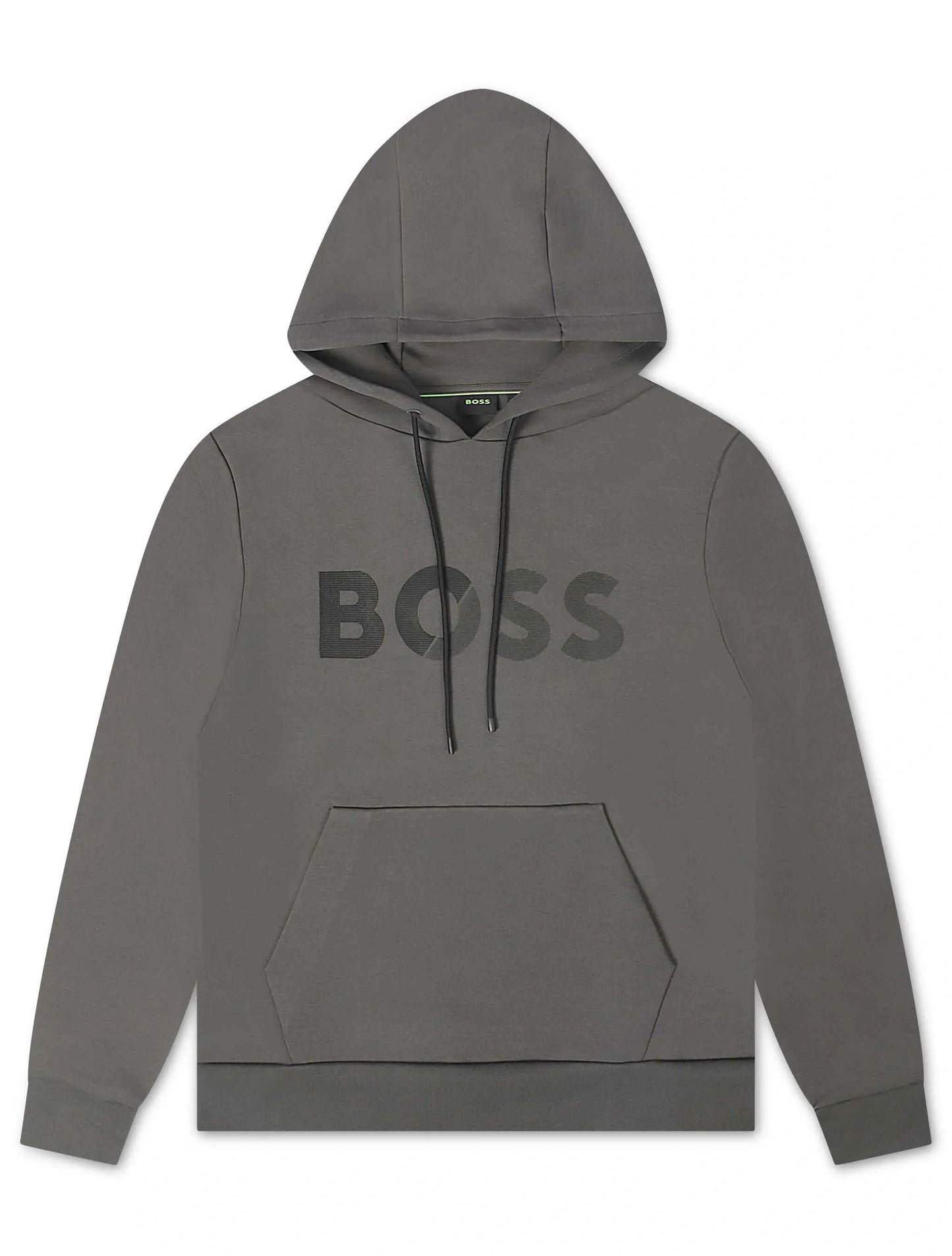 Boss Soody Tape Logo Hoodie - Gray