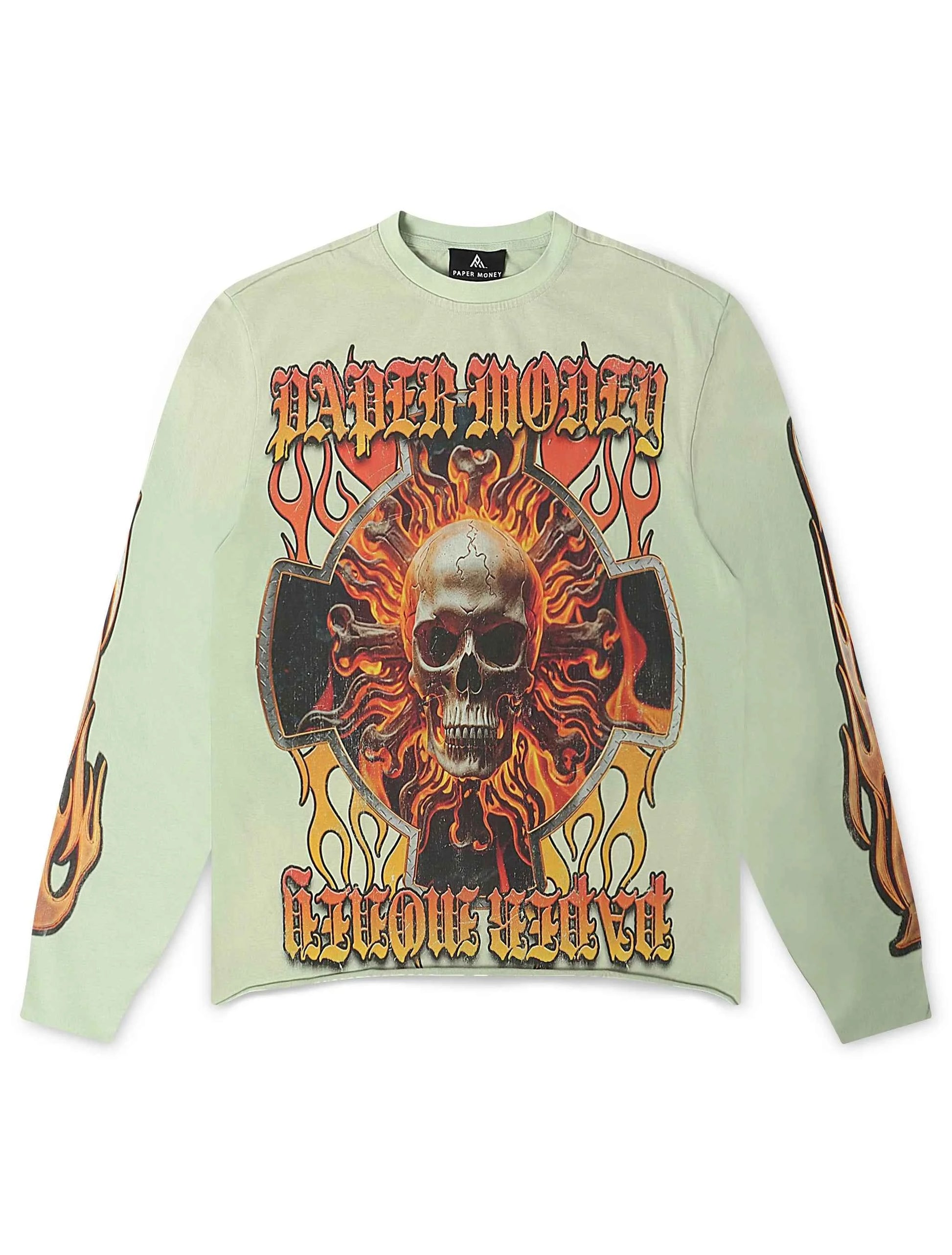 Paper Money Hellride Long Sleeve - Washed Sage