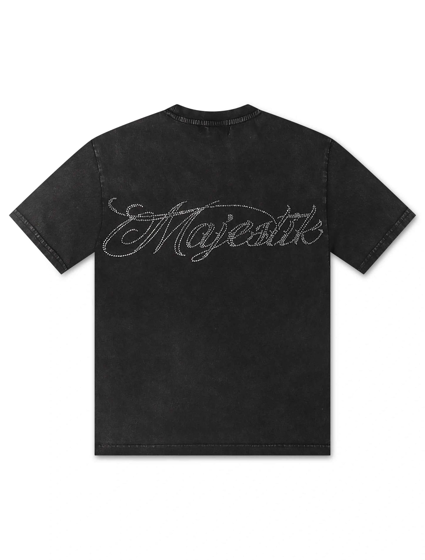 Majestik Keep it Movin Garment Dyed Tee - Black