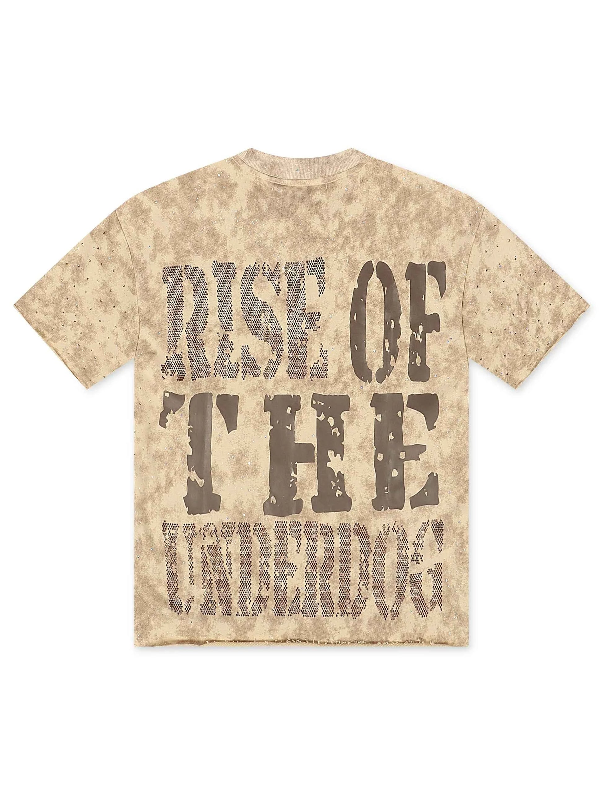 Bkys Contender Cropped Tee - Beige