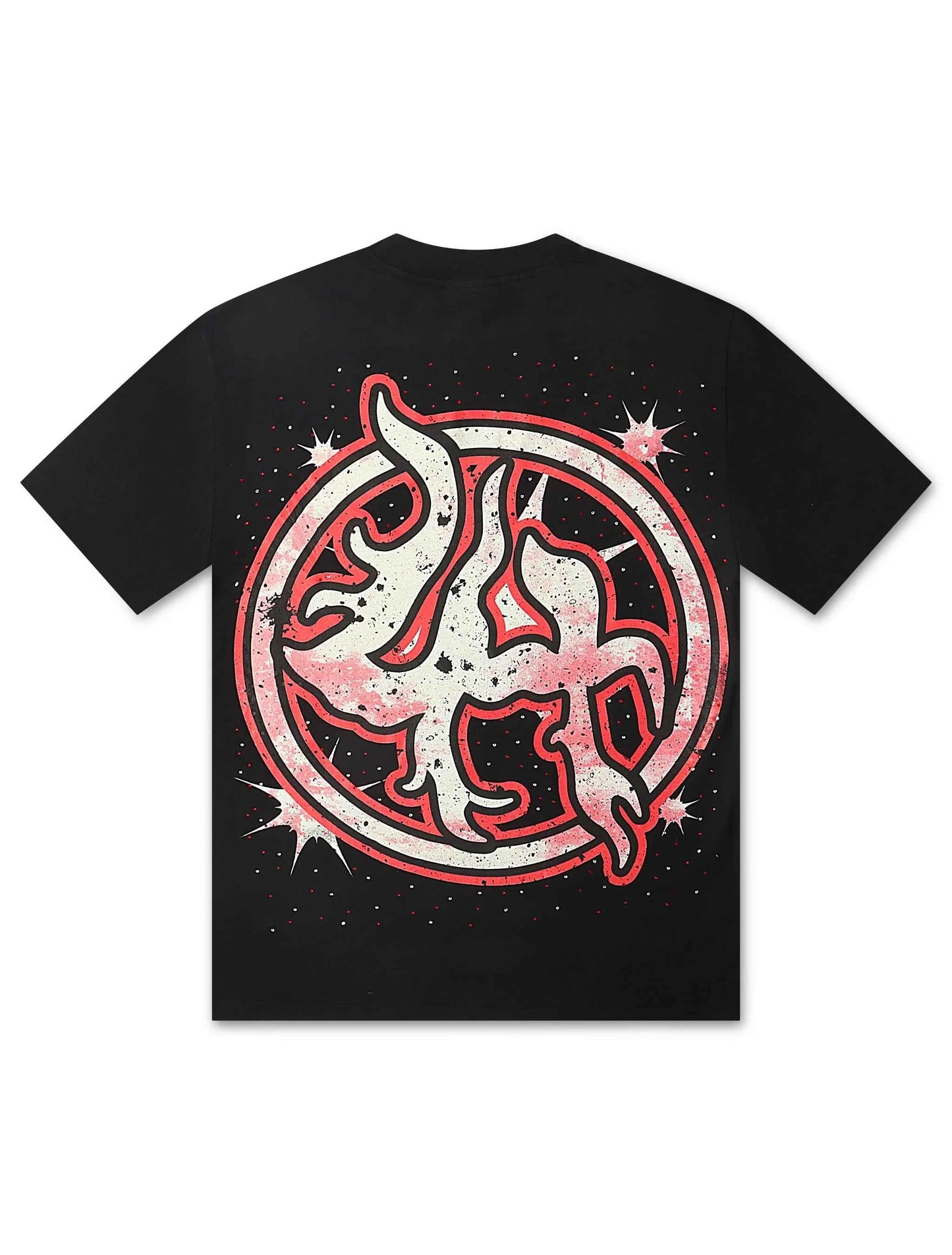 Lost Hills Punk Skull Tee - Black
