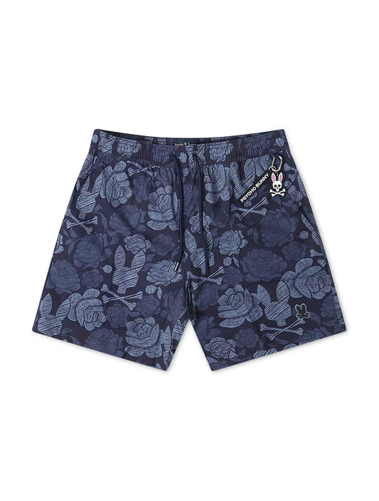 Psycho Bunny Rowen Swim Trunks - Blue