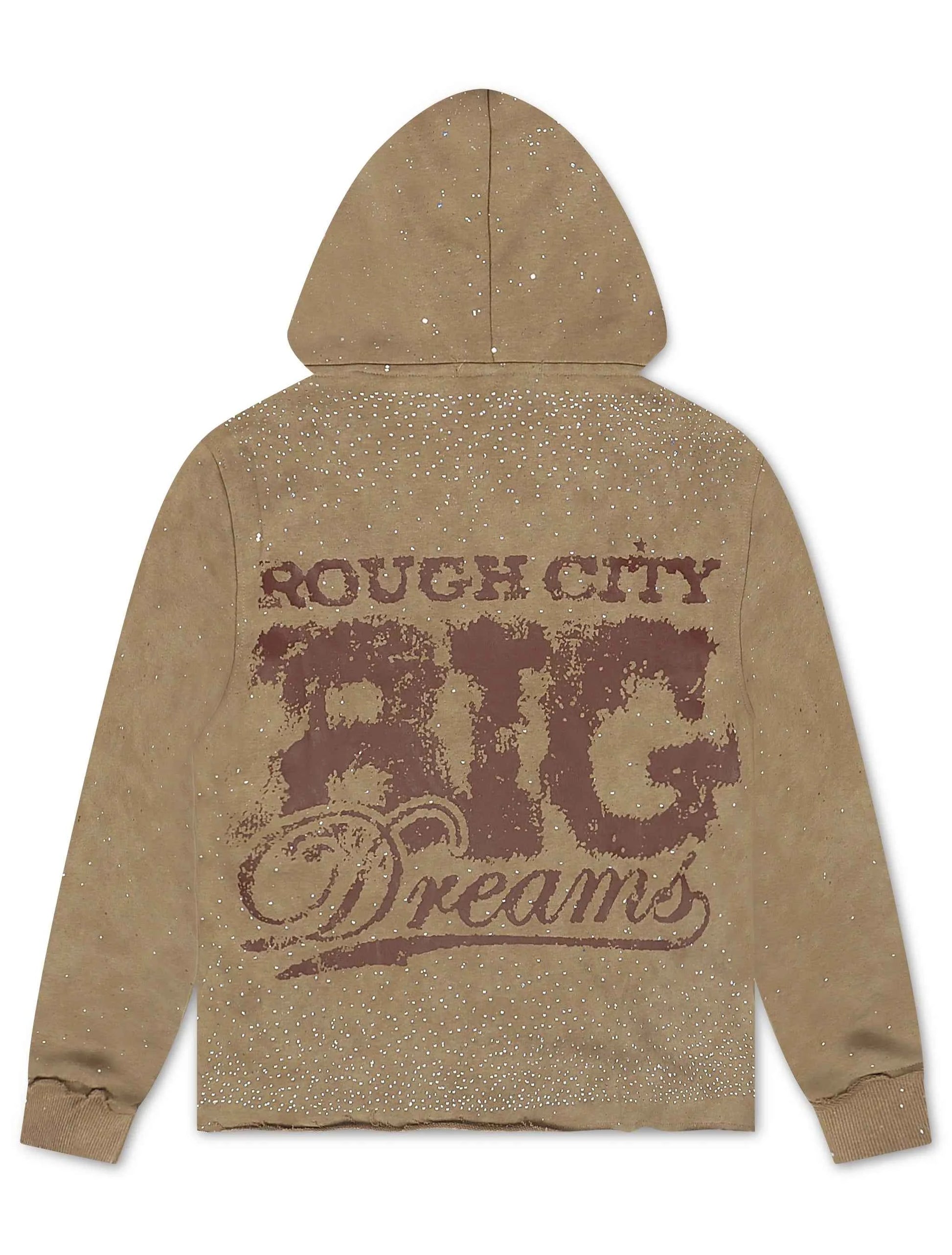 Bkys Synergy Cropped Hoodie - Khaki