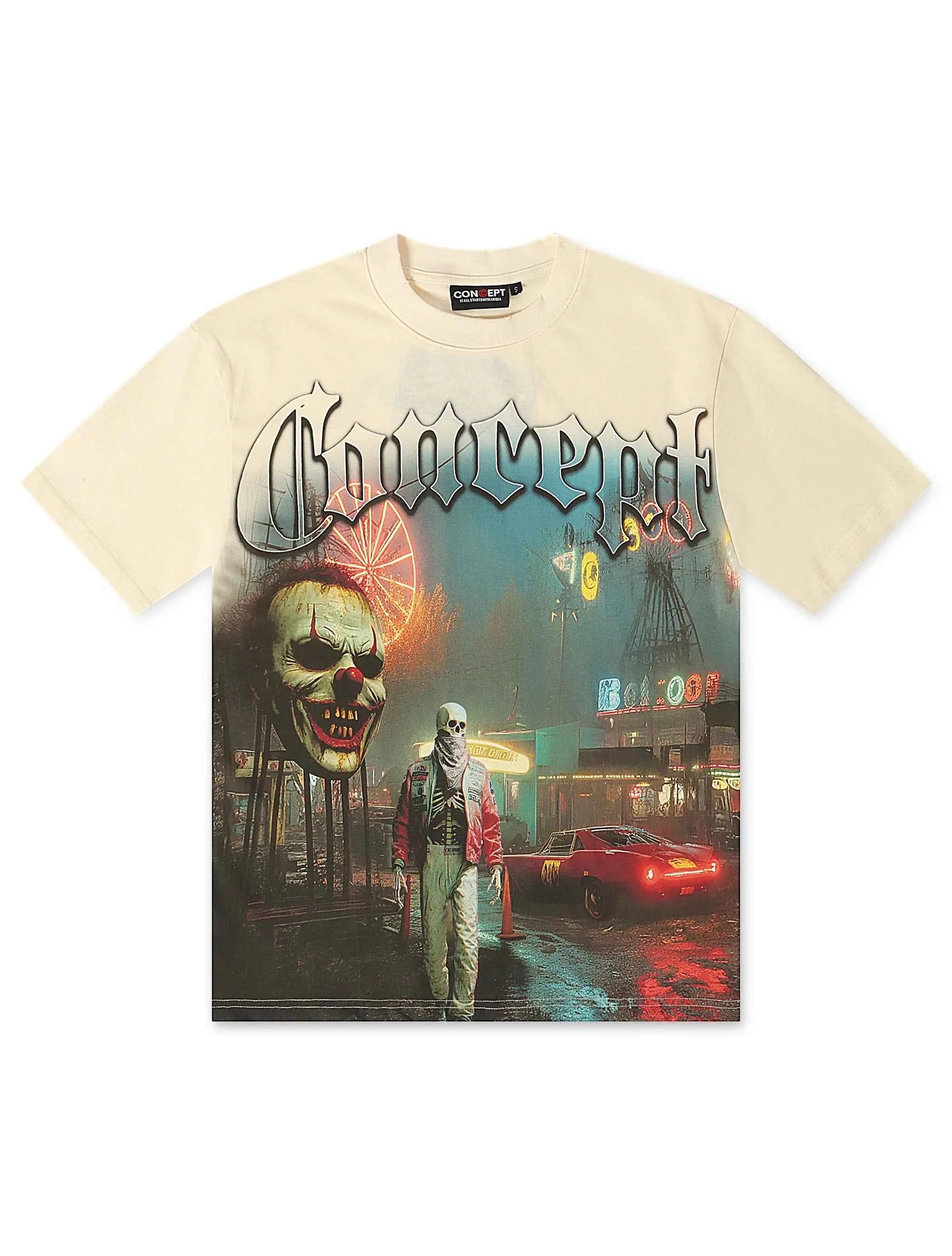 Concept La Carnival Tee - Cream