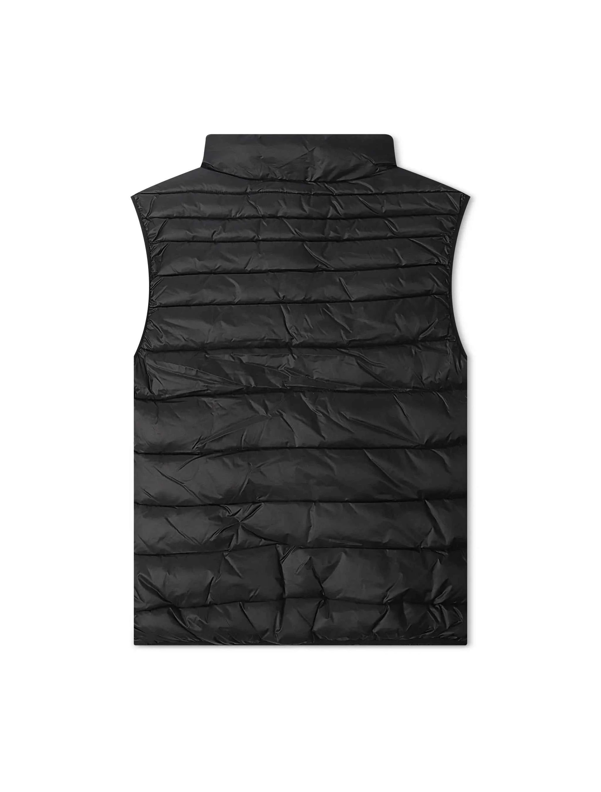 Psycho Bunny Blythe Packable Puffer Vest - Black