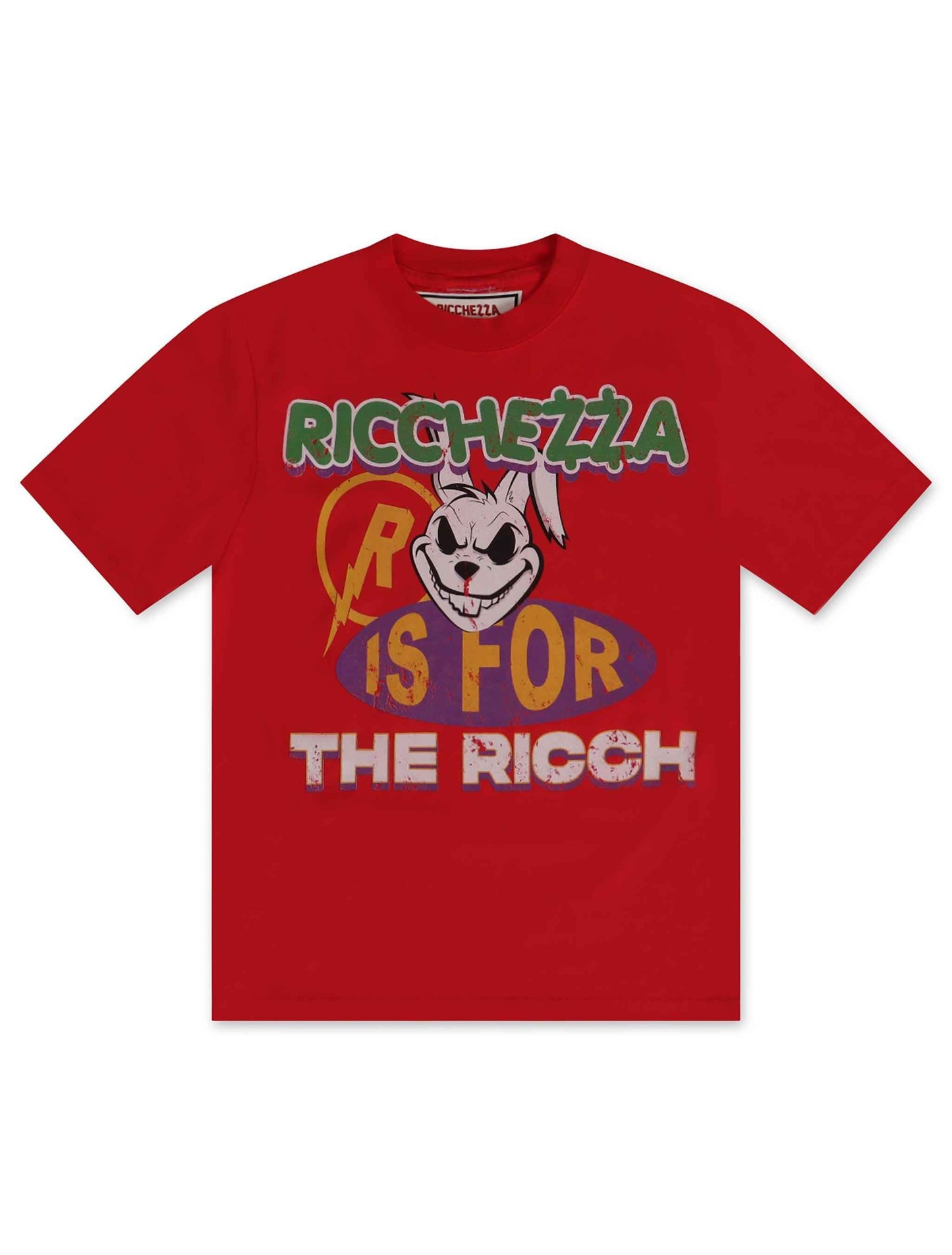 Ricchezza Eatricch Tee - Red