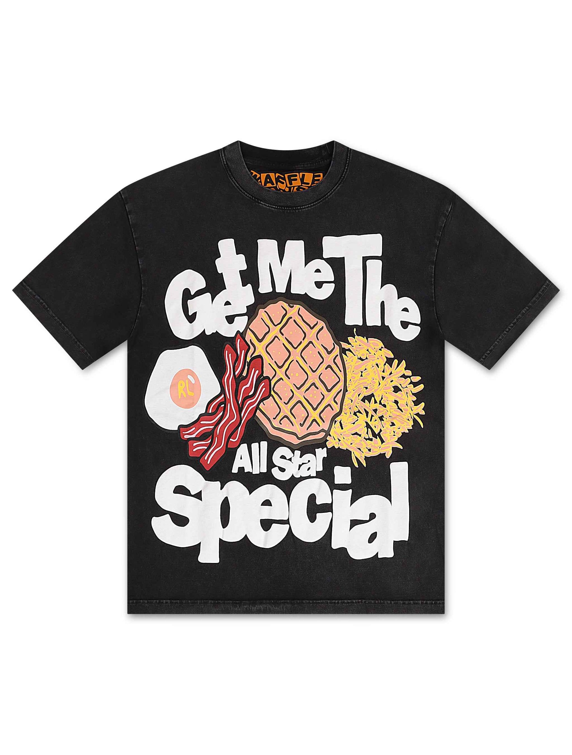 Red Letters All Star Special Tee - Black