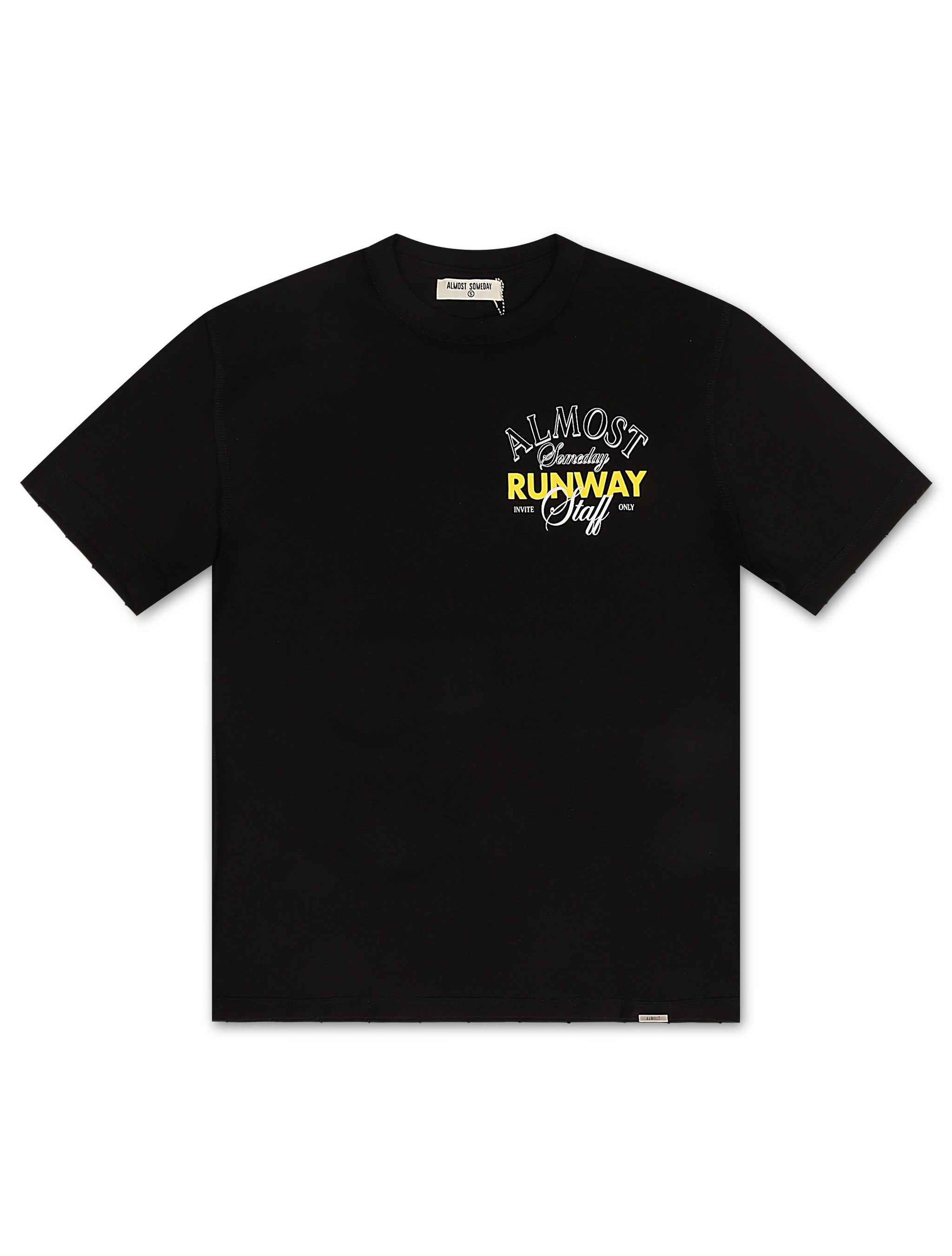 Almost Someday Runway Tee - Black