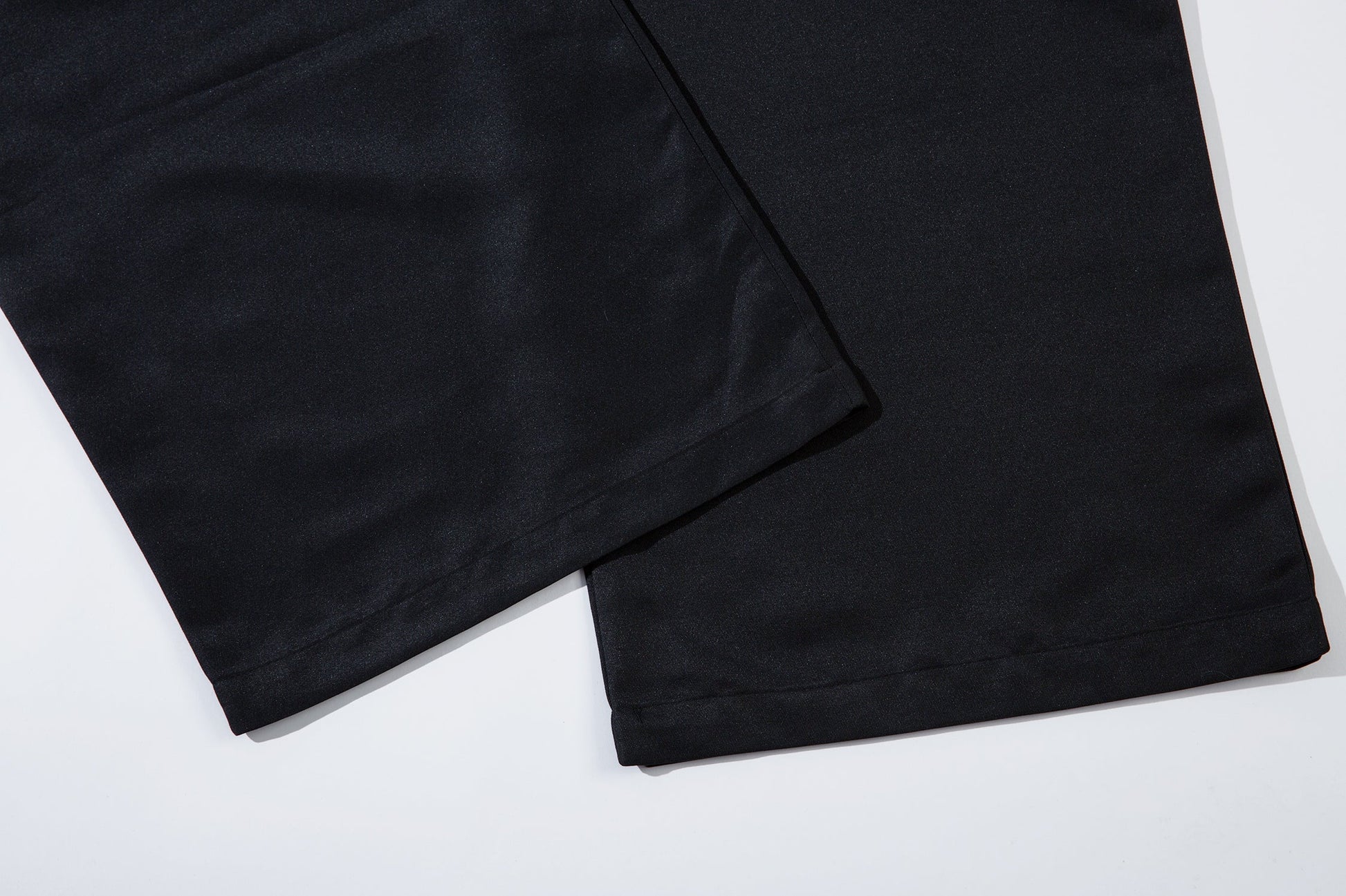 Men's Wide-Legged Black Trousers - Luxuryurbanwear