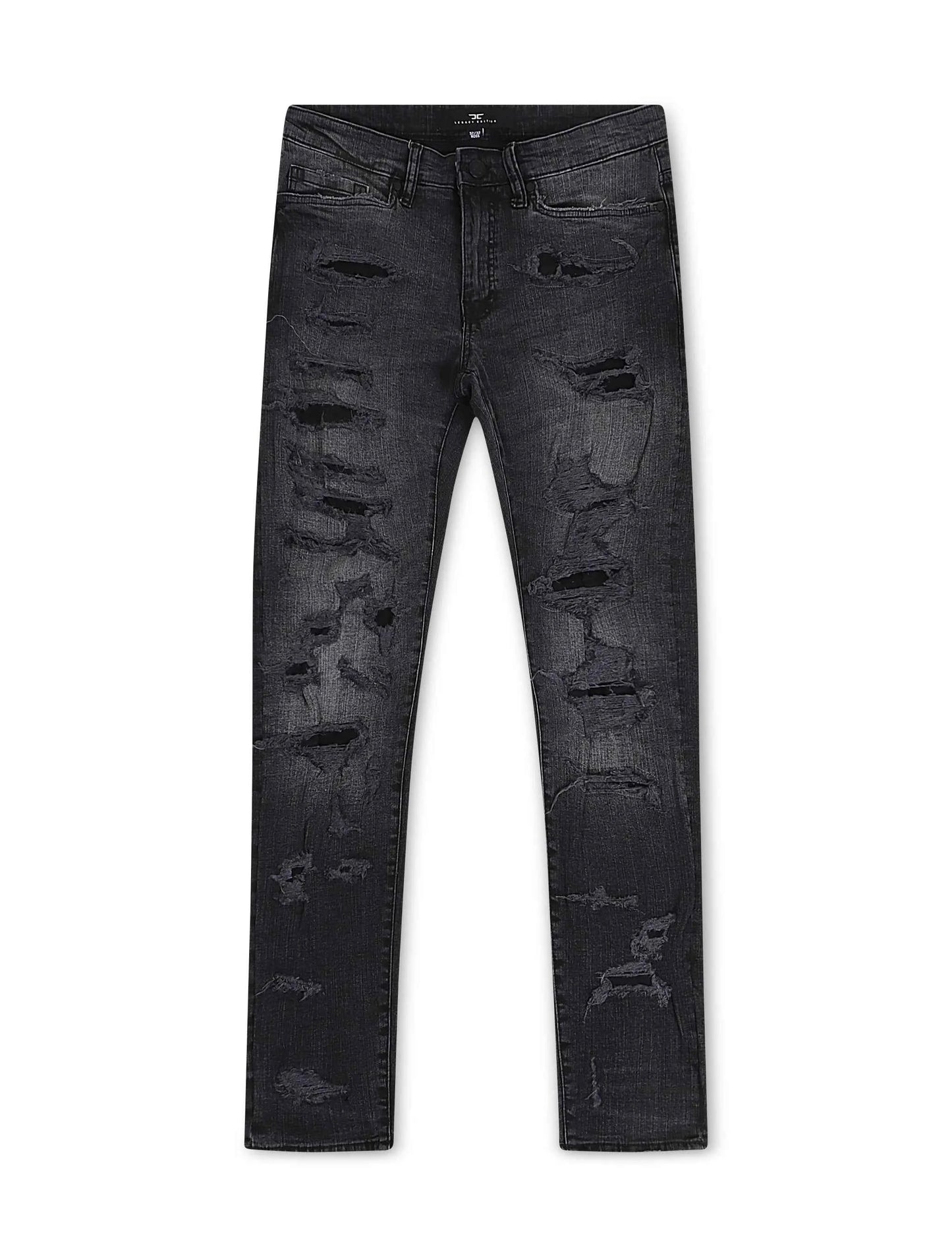 Jordan Craig Mens Vintage Washes Ross Fit  - Black Shadow