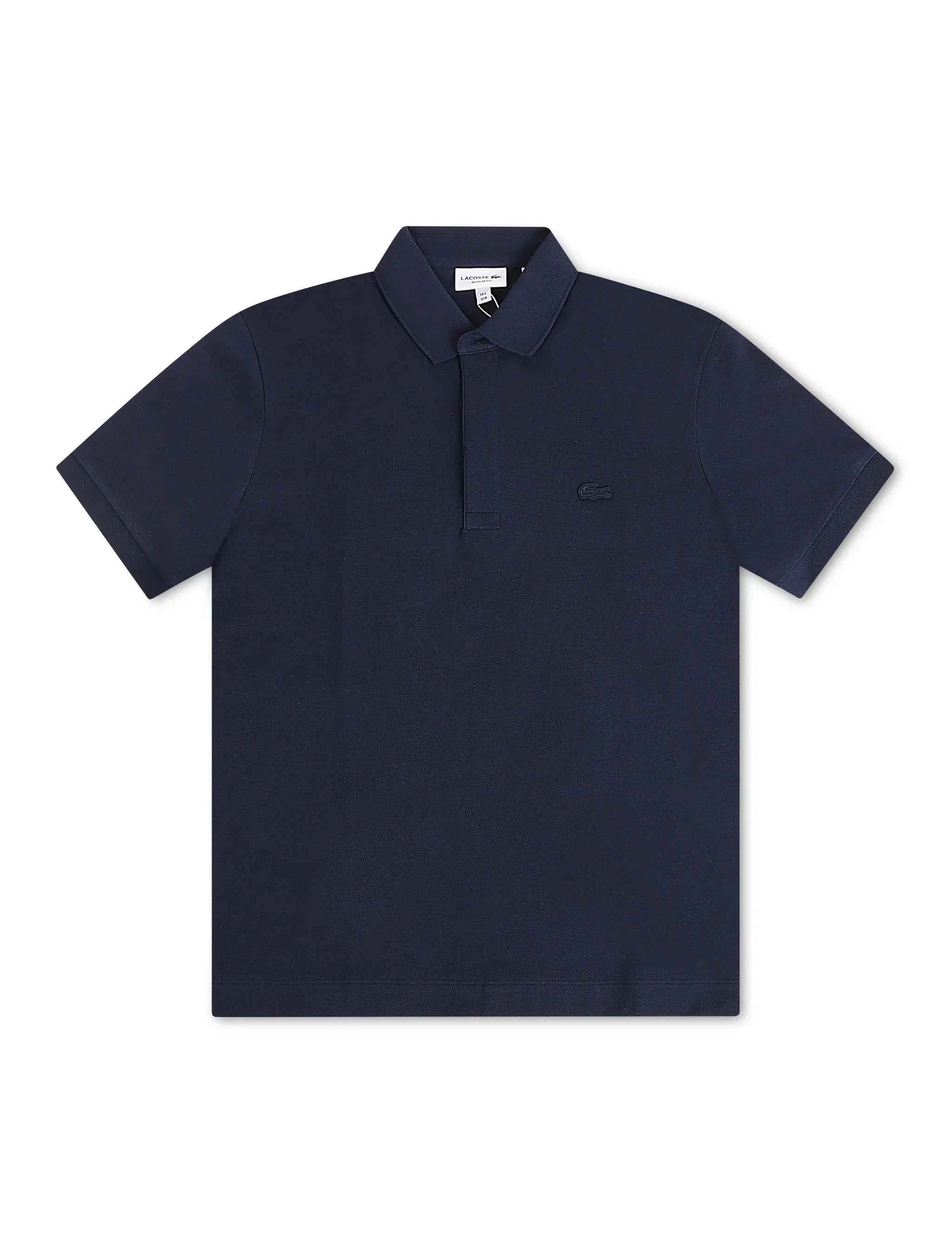 Lacoste Regular Fit Paris Stretch Polo - Navy