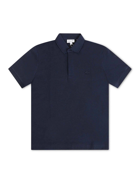 Lacoste Regular Fit Paris Stretch Polo - Navy