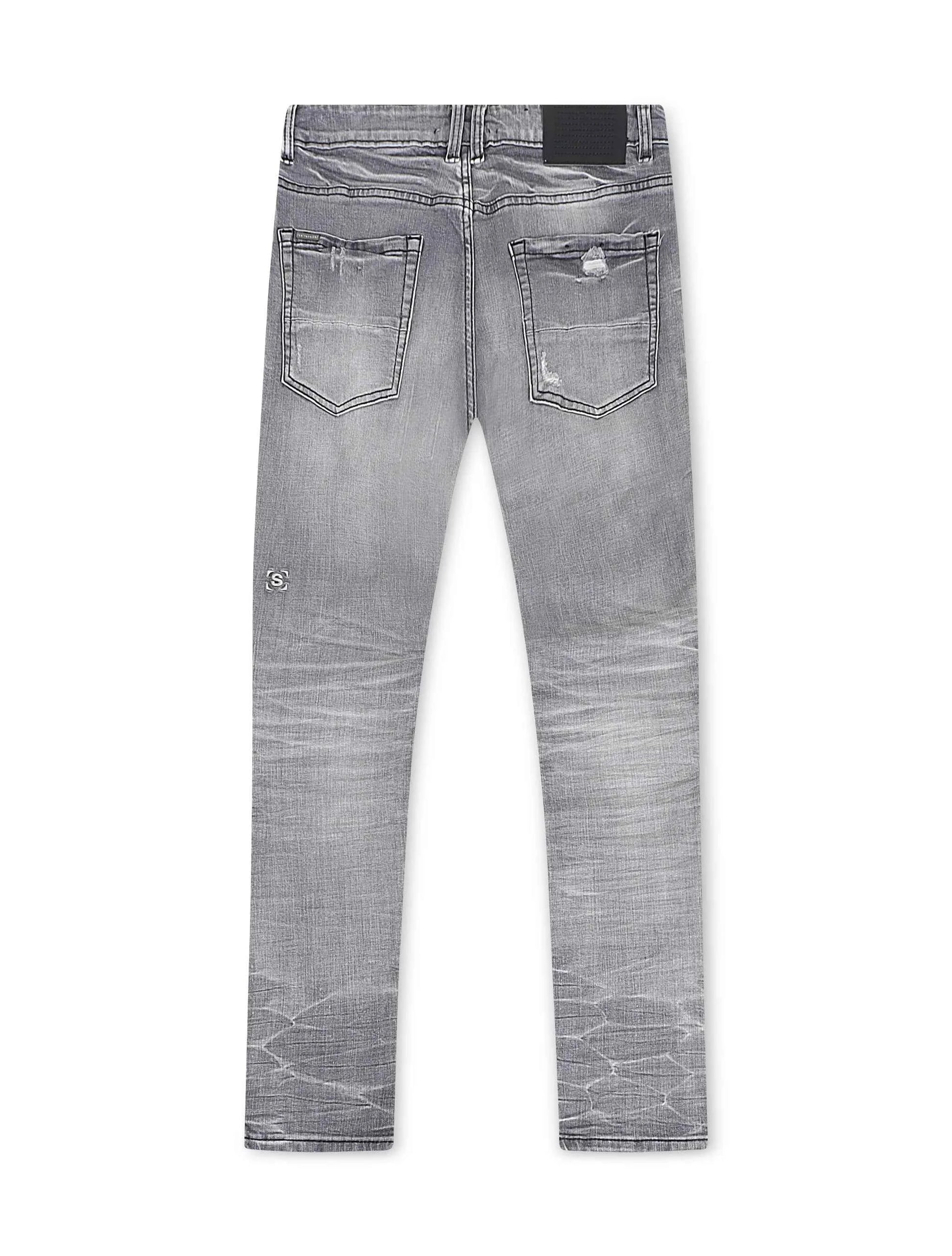Serenede Titan Slim Fit Jeans - Grey