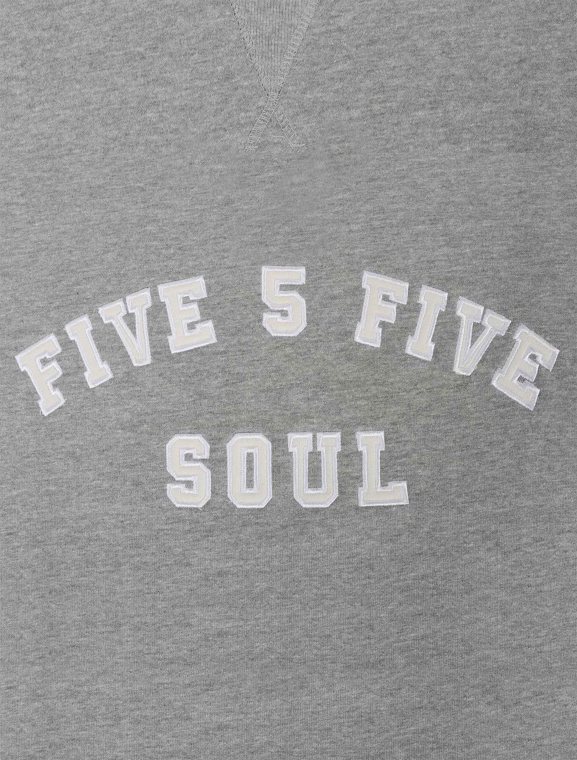 Triple 5 Mens Essex Crewneck - Heather Grey