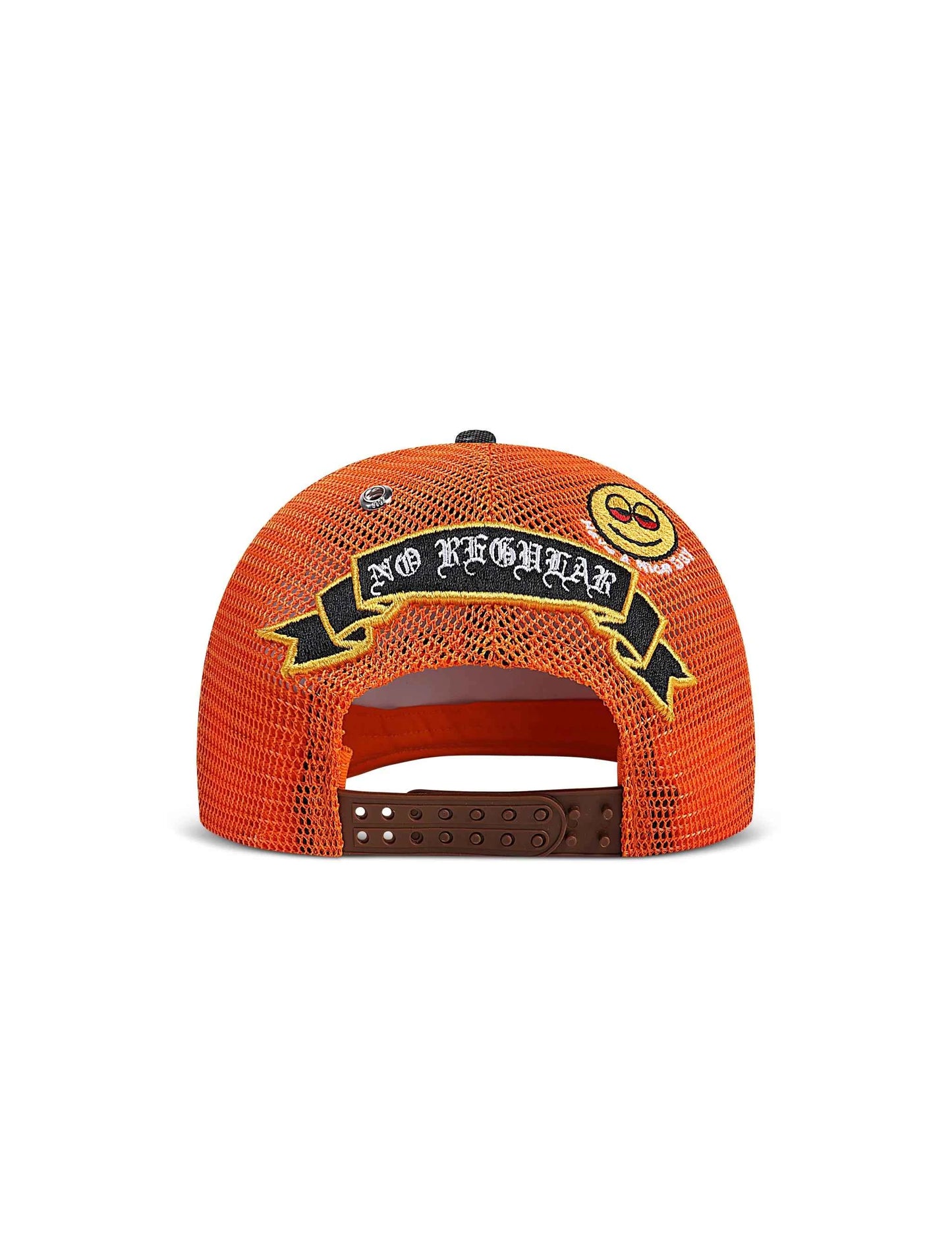 GasNYC Gas Season Trucker Hat -Cream/Orange