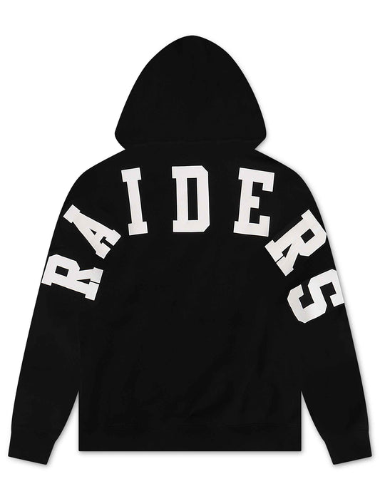 Pro Standard Las Vegas Raiders Wingspan Drop Shoulder Hoodie - Black