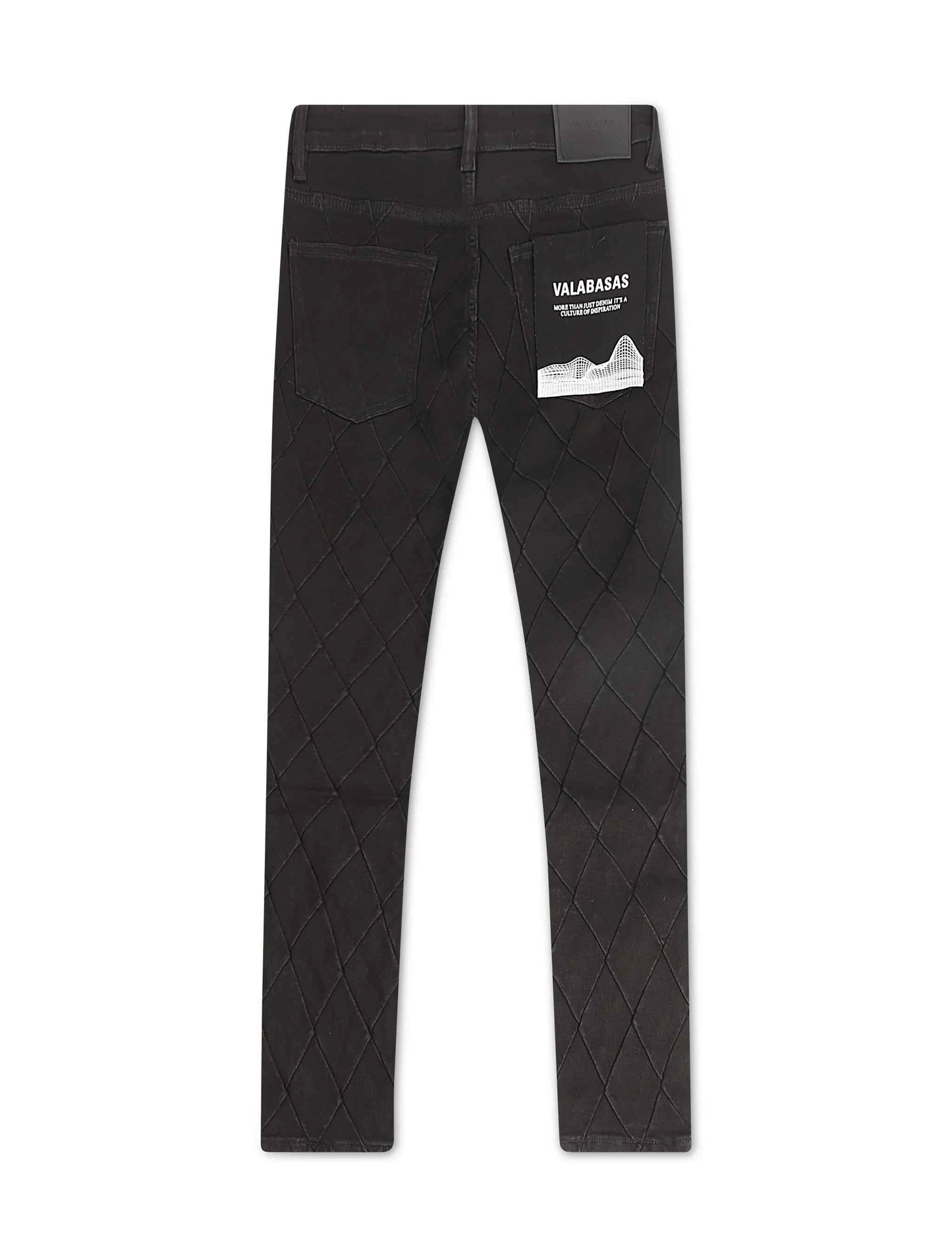 Valabasas Drift Skinny Jeans - Jet Black