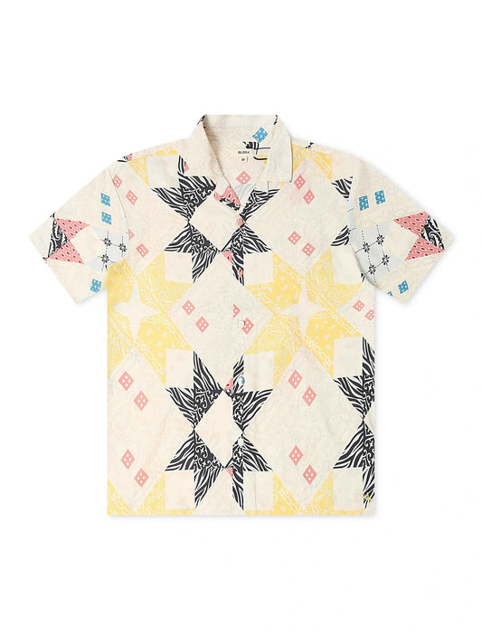 BLDG4 Puff Puff Woven Shirt - Whisper White