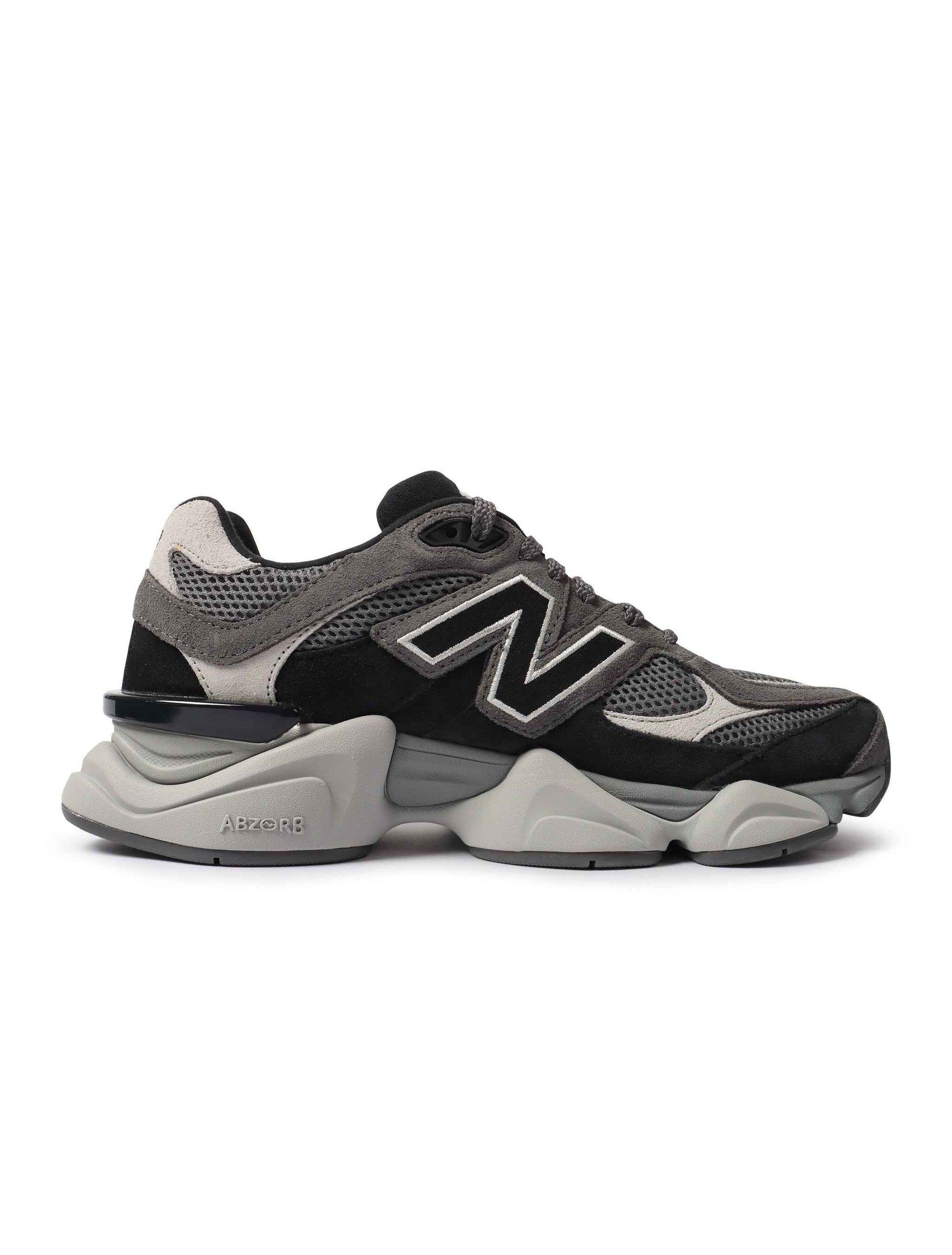 New Balance Mens 9060 Shoes - Black/Grey