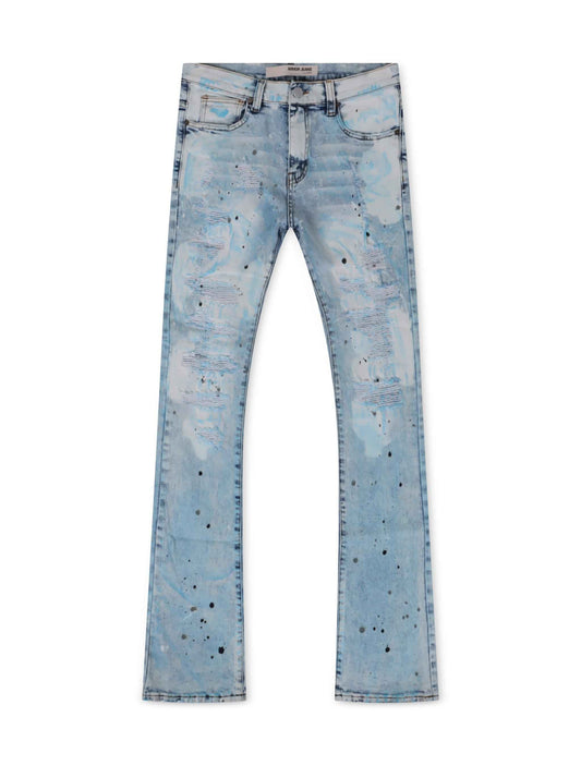 Armor Jeans Stacked Denim - Blue Stain