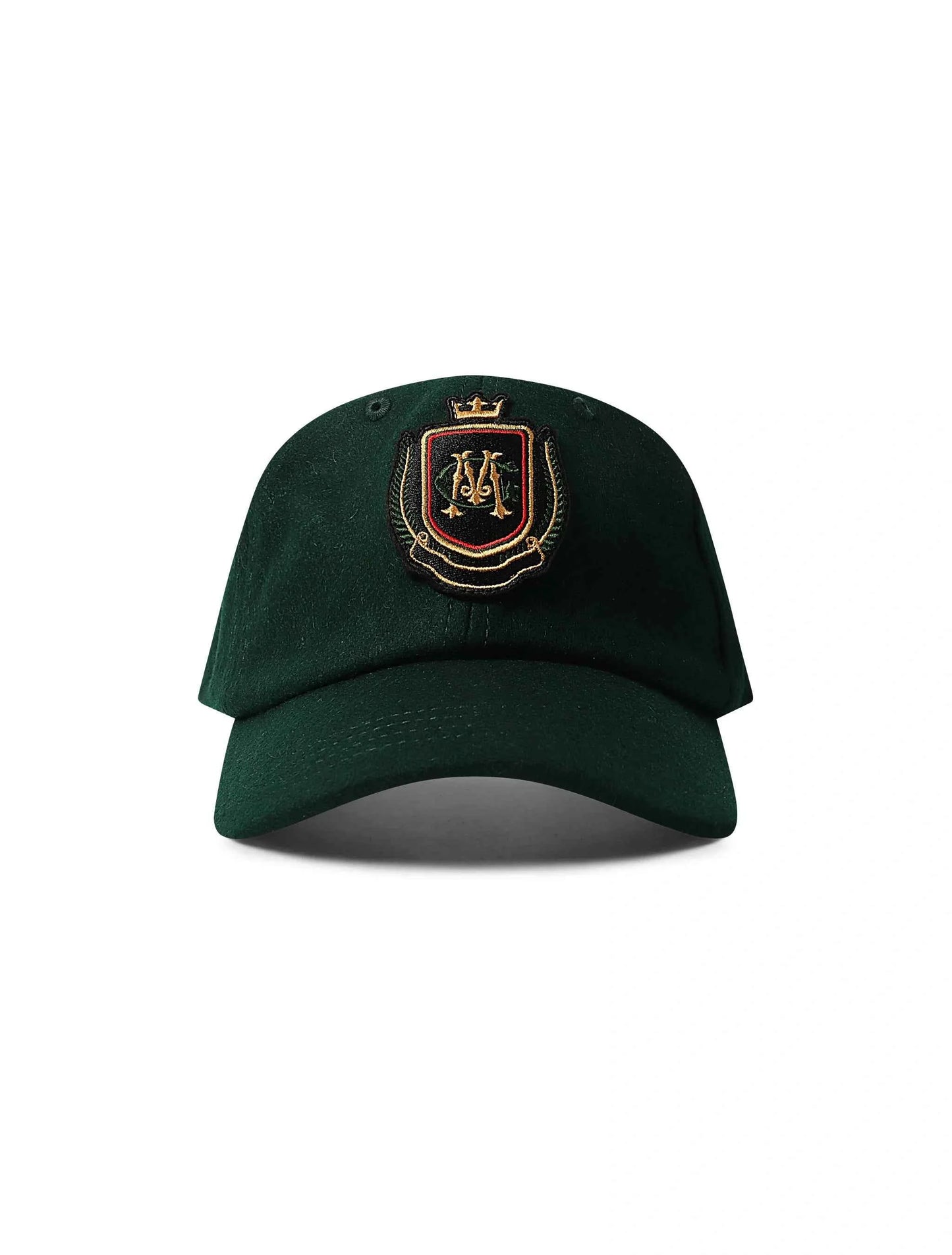 Malbon Crest Dad Hat - Myrtle