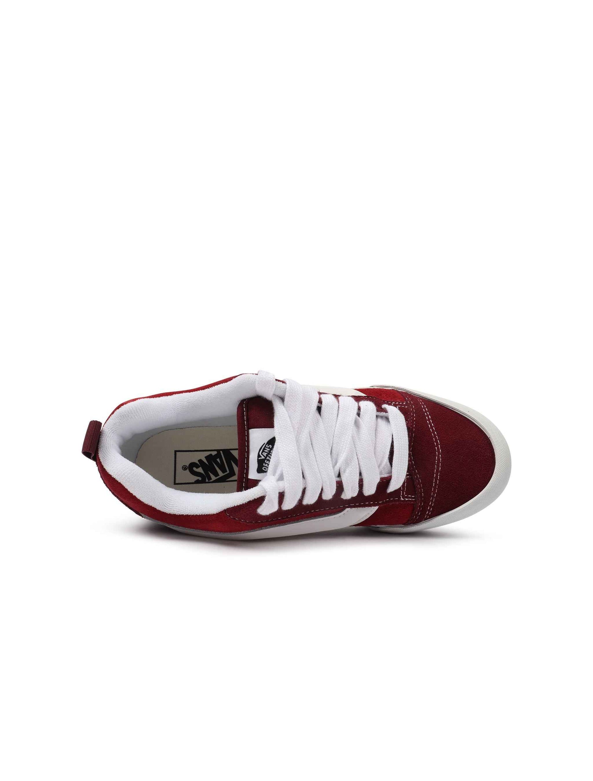 Vans Big Kids Knu School - Color Theory Bordeaux