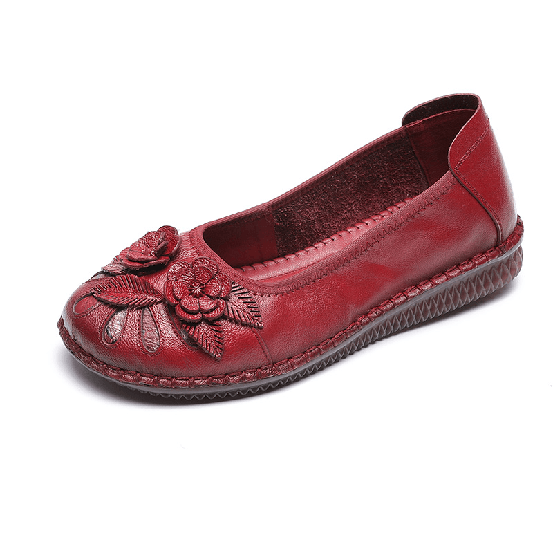 Isabelita Women's Flat Leather Shoes