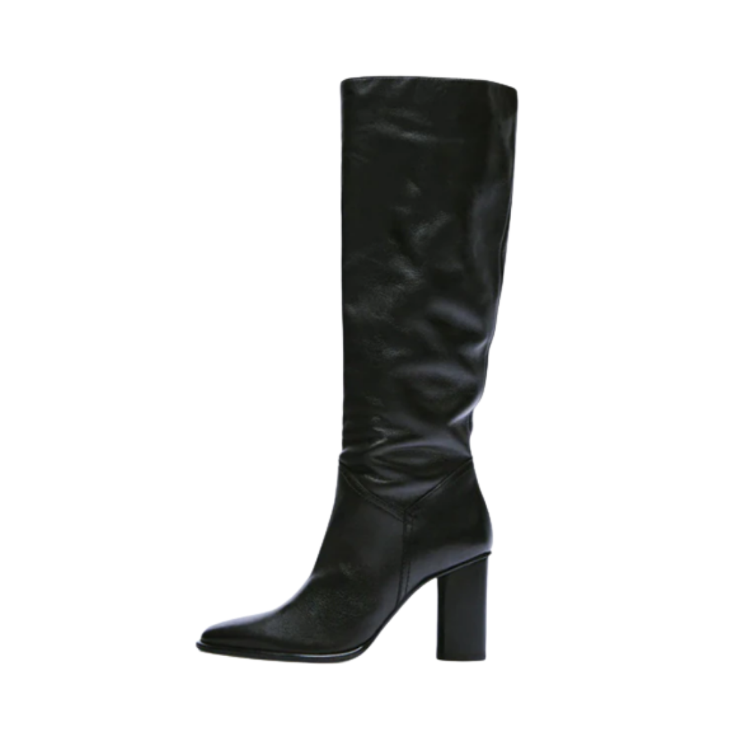 Kely Women's High Heel Leather Boots - Luxuryurbanwear