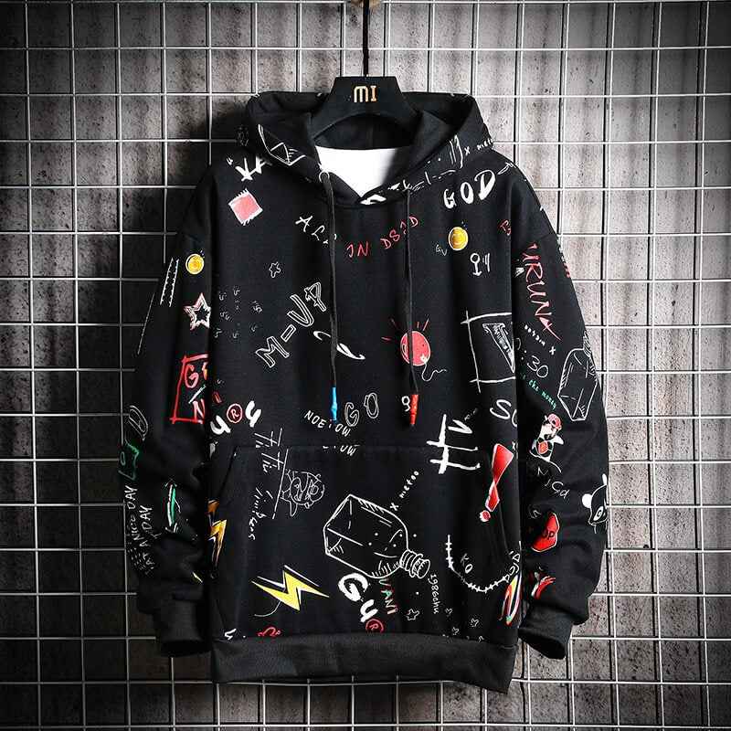 Korean Streetwear hoodies urban street fashion korean hoodies