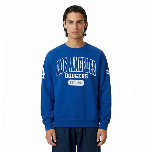 Pro Standard La Dodgers City Arch Crewneck - Dark Blue