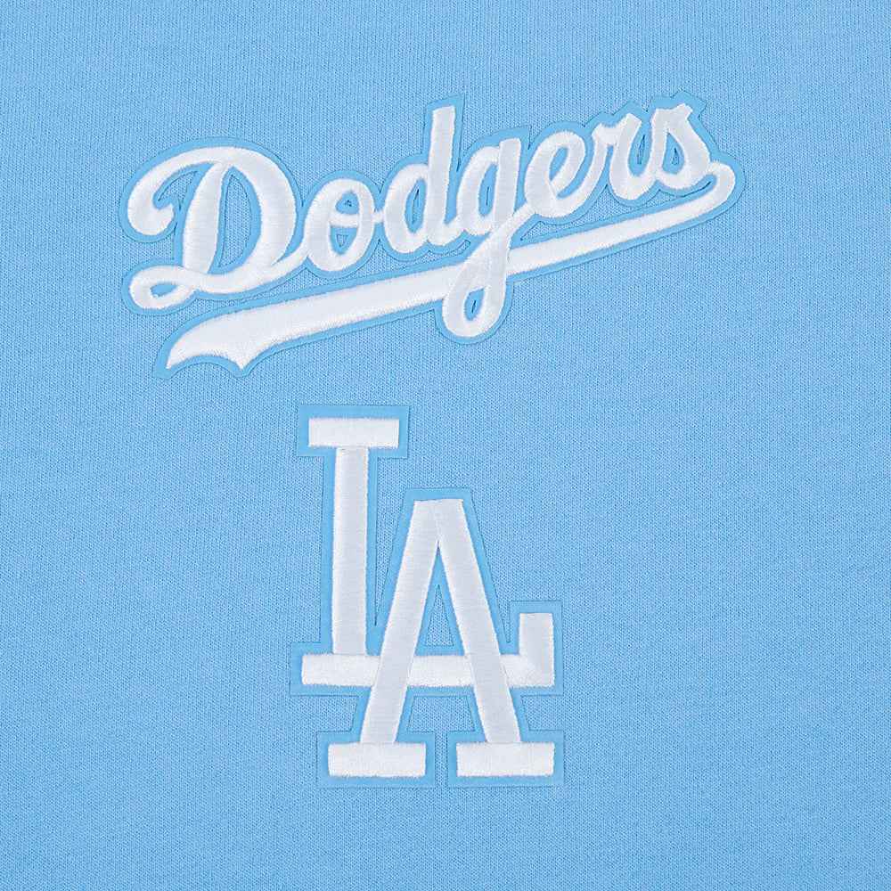 Pro Standard LA Dodgers Wingspan Drop Shoulder Crewneck - University Blue