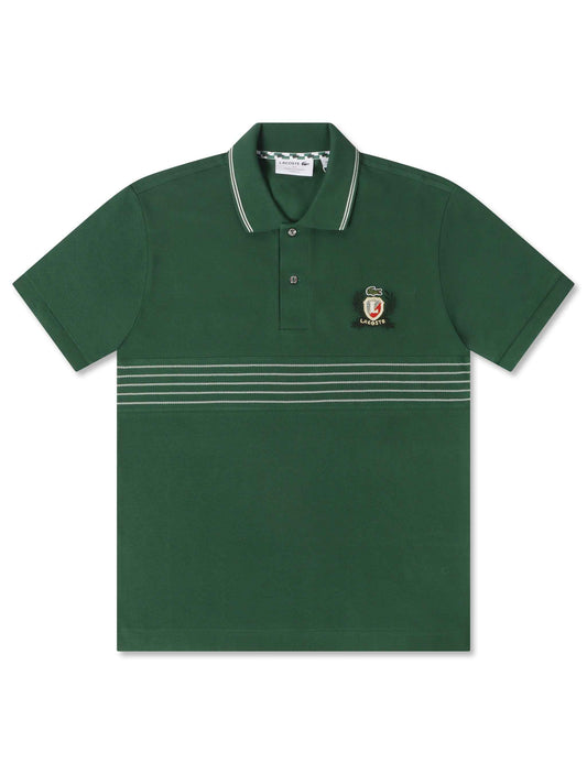 Lacoste Classic Fit Embroidered Shield Polo - Green