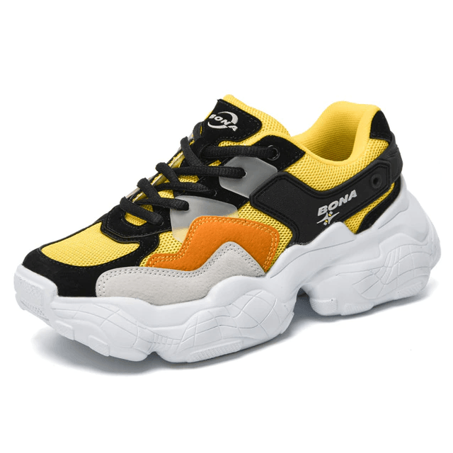 Lake Women's Trendy Lace-Up Sneaker