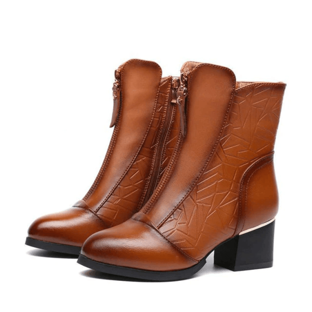 Lander Women's Square Heel Ankle Boots