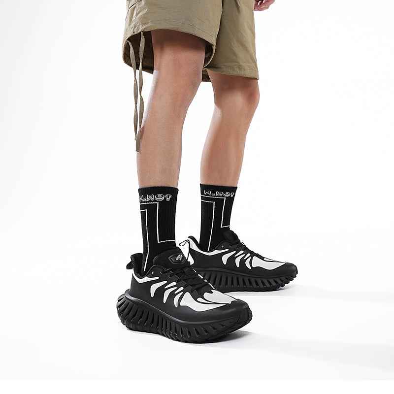 Lightweight running shoes Blaze Monochome